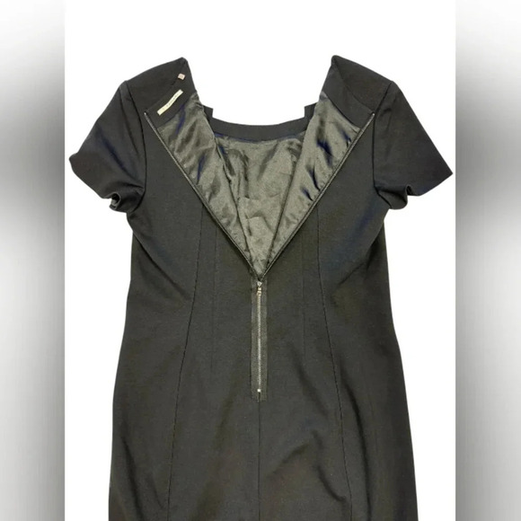 TAHARI Dress Black Short Sleeve Plus Size Midi Size 16 - Picture 6 of 11